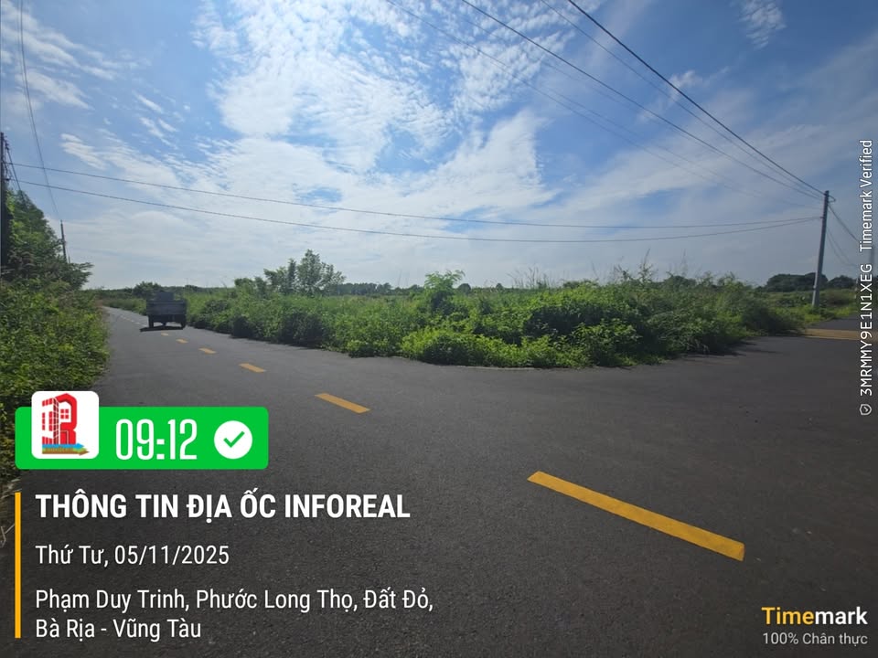 Đất mặt tiền đường Phạm Duy Trinh, Đất Đỏ, Bà Rịa - Vũng Tàu 241m² giá 1 tỷ - Đầu tư sinh lời ngay!