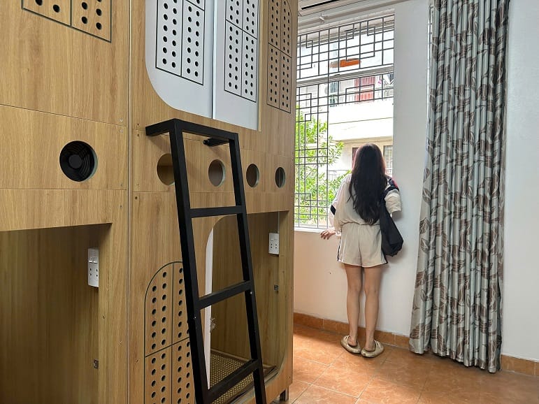 Homestay Sleepbox tại Văn Quán 1.7 triệu - Tiện nghi đầy đủ, thoáng mát!