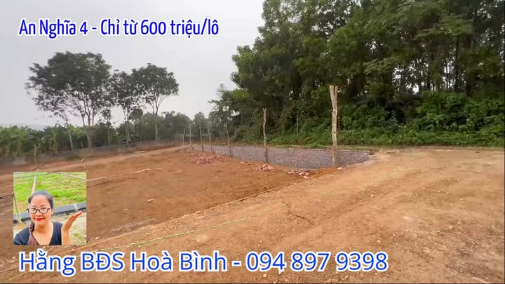 Đất nền An Nghĩa, Lạc Thủy, Hòa Bình 60m² giá chỉ 600 triệu - Cơ hội đầu tư tuyệt vời!