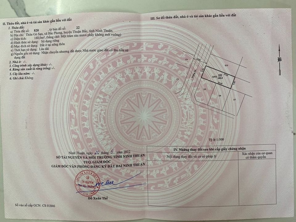 Đất nền 162m² tại khu TĐC Ba Tháp - Thổ cư 100% - Gần quốc lộ 1A!