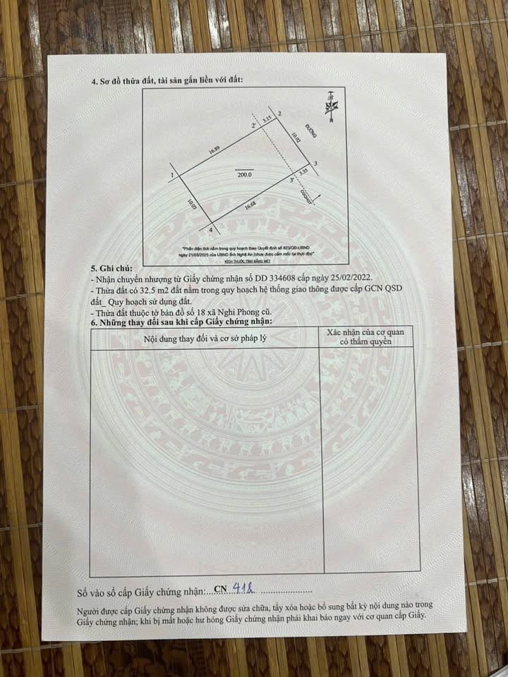 Bán đất kinh doanh mặt đường 24m tại Nghi Phong 200m² giá 6 tỷ - Tiềm năng sinh lời cao!