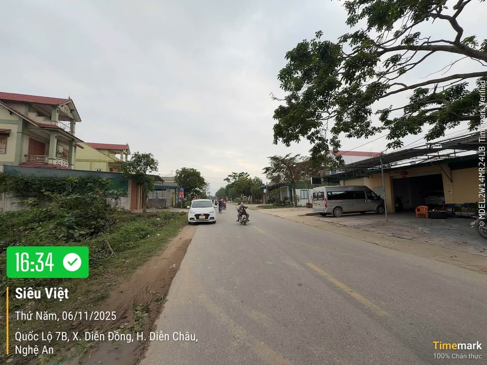 Đất nền Diễn Đồng 138.8m² giá 6 tỷ - Đầu tư kinh doanh siêu lợi nhuận!