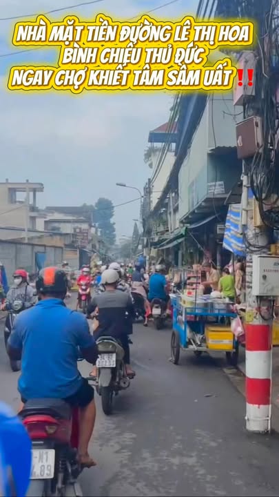 Nhà mặt tiền cho thuê đường Chợ Khiết Tâm, Thủ Đức 100m² - Kinh doanh sầm uất!