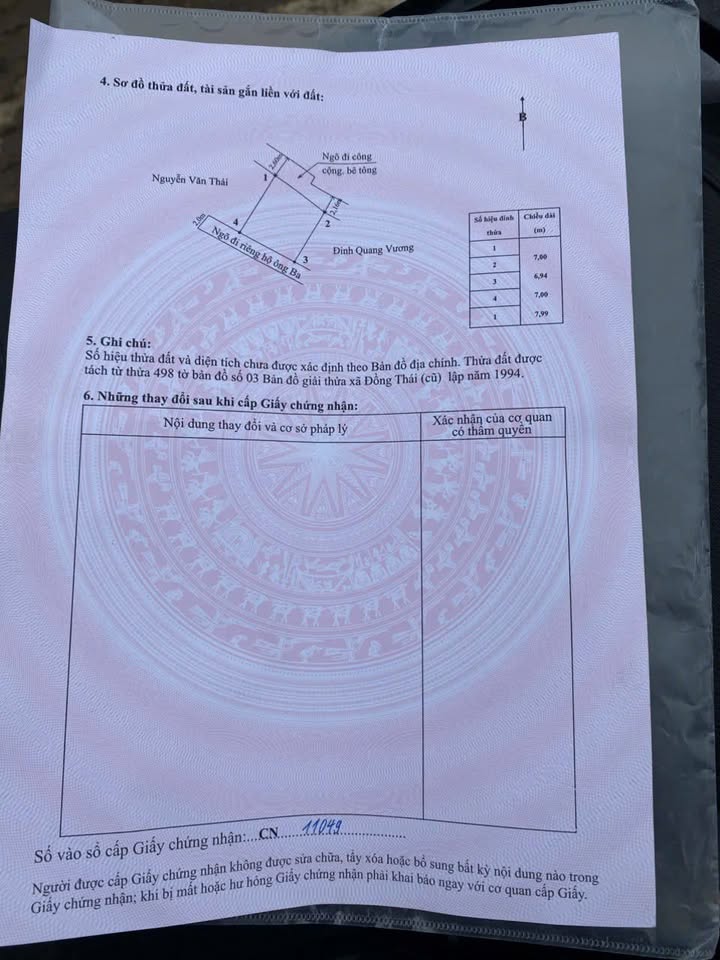 Đất bán phường Đồng Thái, Hải Phòng 52m² giá chỉ 1.5 tỷ - Vị trí đẹp, thuận lợi kinh doanh!