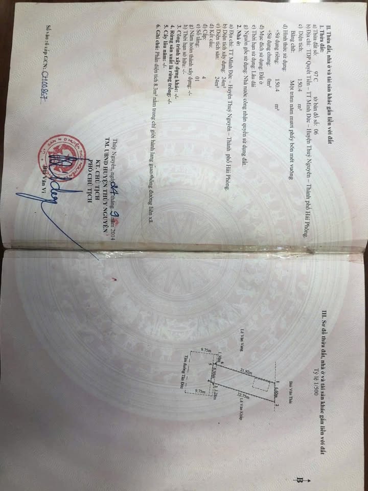 Đất nền Minh Đức - Thủy Nguyên 150m² giá 3 tỷ - Tiềm năng đầu tư cao!