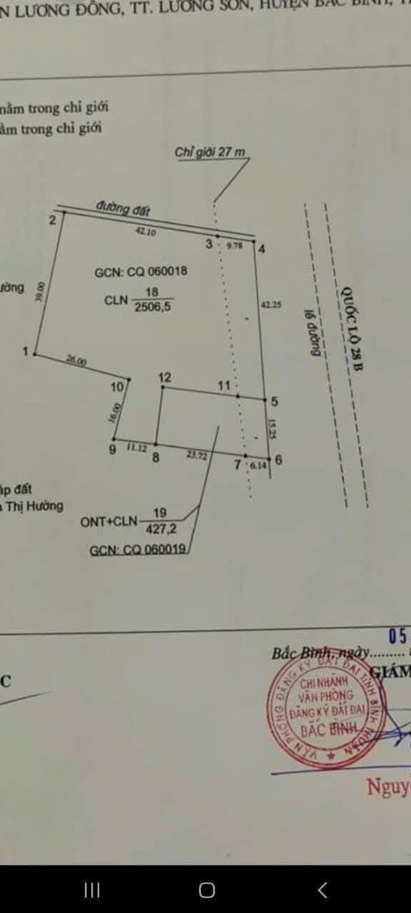 Đất sào mặt tiền QL28B, Đại Ninh, Bắc Bình, 10800m² - Đầu tư sinh lời tuyệt vời!