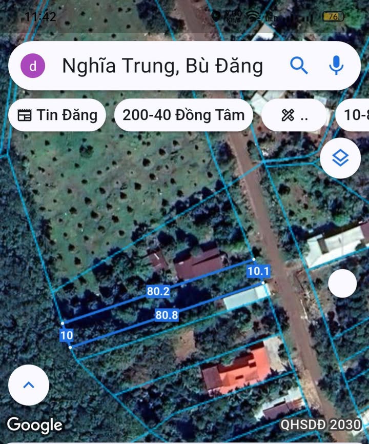 Đất nền mặt tiền nhựa T3 Nghĩa Trung 800m² giá 750 triệu - Đầu tư sinh lời ngay!