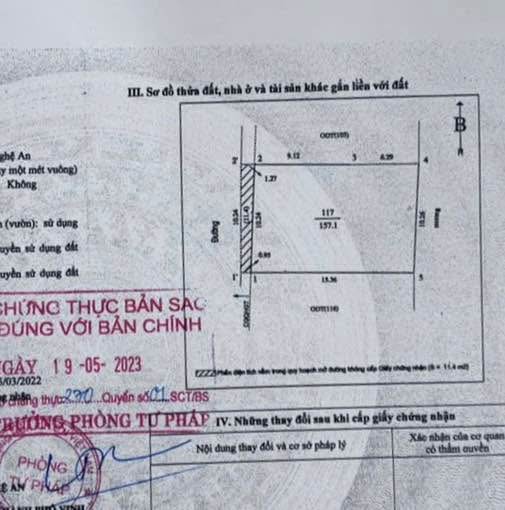 Bán nhà đẹp mặt đường Trà Lân, phường Trường Thi, diện tích 157m² - Kinh doanh tốt!