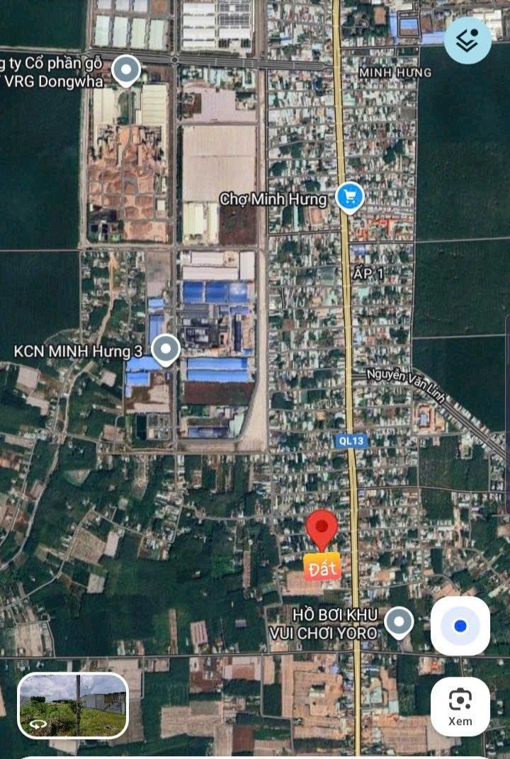 Đất nền 10x44m tại Chơn Thành, Bình Phước - Gần Quốc lộ 13, giá thỏa thuận!