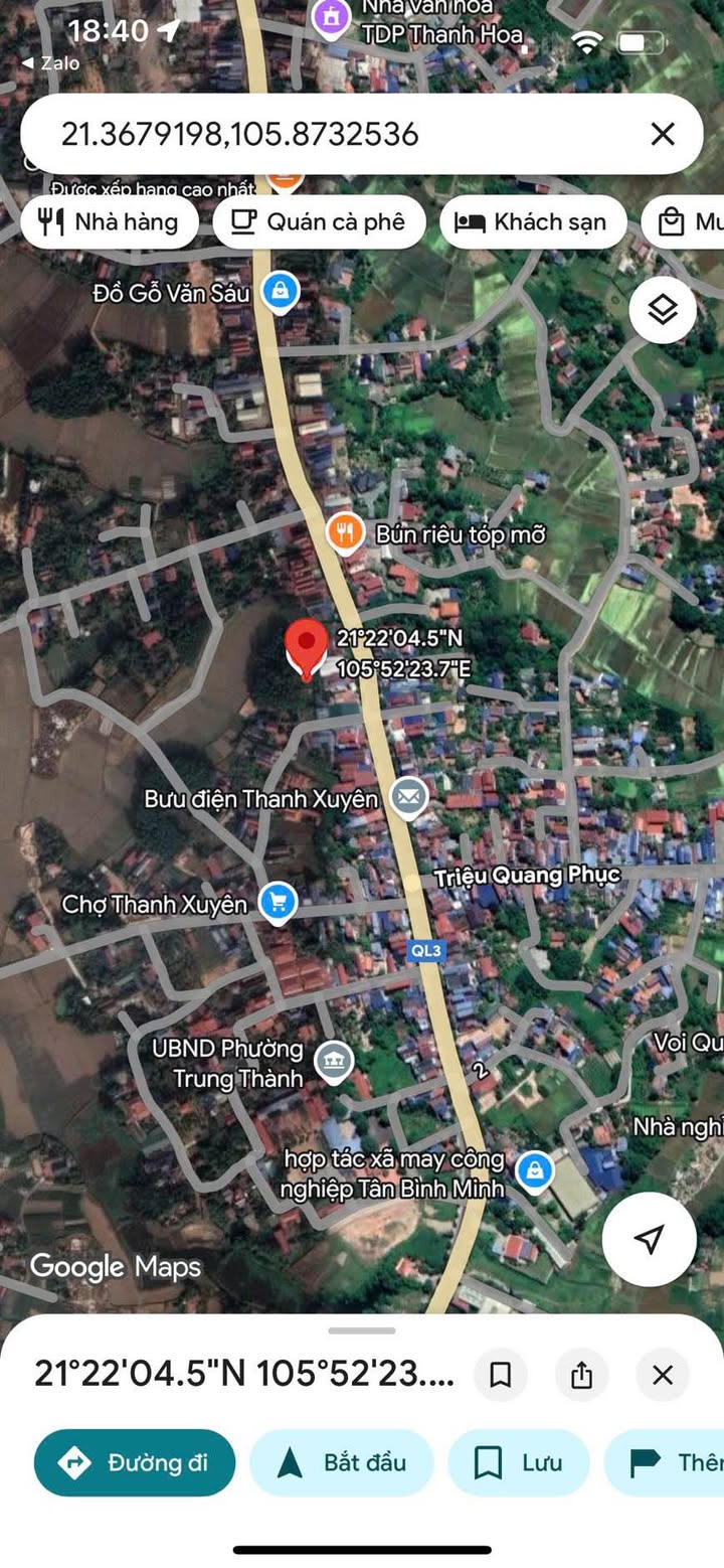 Đất nền Phổ Yên 456m² giá 2.9 tỷ - Cơ hội vàng cho nhà đầu tư!