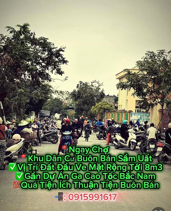 Đất nền Khánh Thượng, Yên Mô 830m² - Gần chợ sầm uất, cơ hội đầu tư tốt!