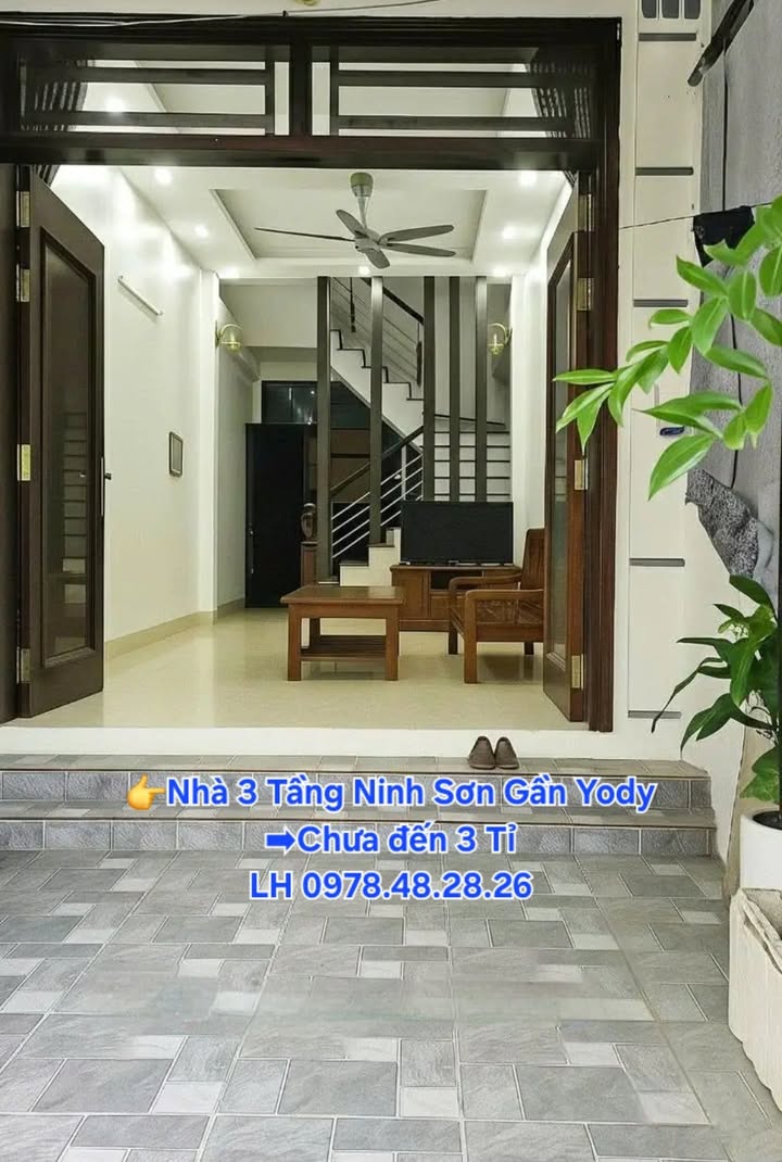 Nhà 3 tầng Ninh Sơn 65m² giá chỉ 3 tỷ - Đường ô tô vào tận nhà!
