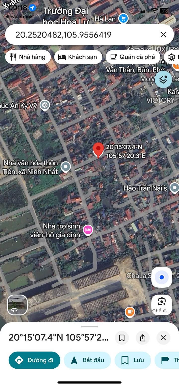 Đất nền Ninh Nhất 104m² giá 4 tỷ - Đường nhựa ô tô vào tận nơi!