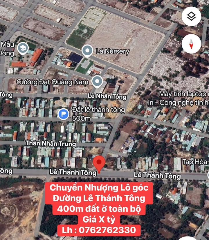 Đất nền Lê Thánh Tông, An Phú, 400m² - Cơ hội đầu tư tuyệt vời!
