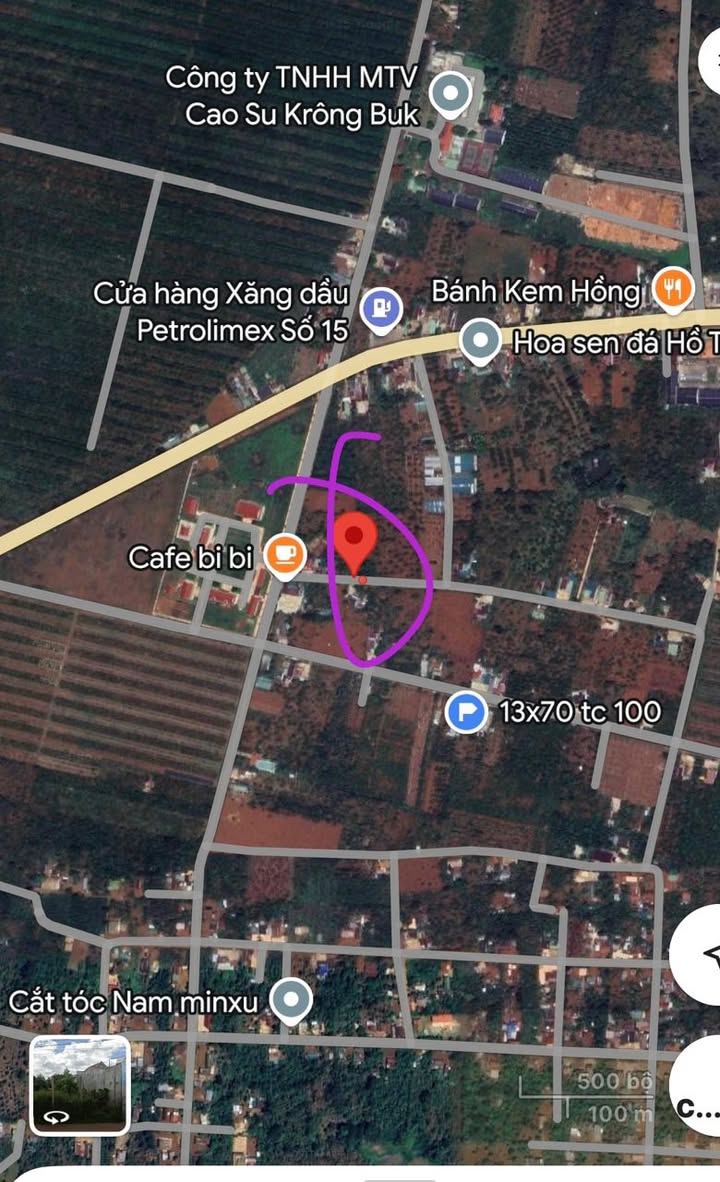 Đất thổ cư Ea Hồ 150m² giá 800 triệu - Mặt tiền đường bê tông thuận tiện!