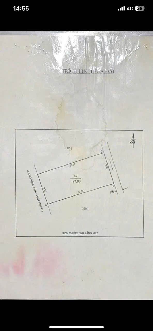 Bán đất có nhà 3 tầng mặt đường Duy Tân 190m² - Vị trí đẹp, giá cực hợp lý!