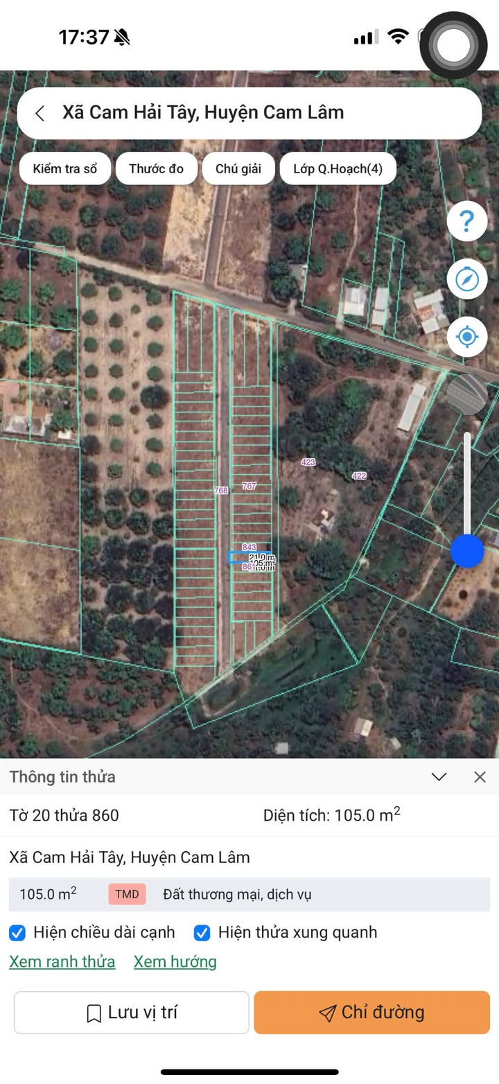 Đất nền Cam Hải Tây 105m² giá 850 triệu - Sổ đỏ chính chủ, đầu tư sinh lời!