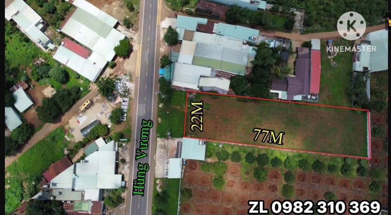 Đất thổ cư Hùng Vương, Chư Sê 400m² giá chỉ 2xx triệu - Tiềm năng kinh doanh lớn!