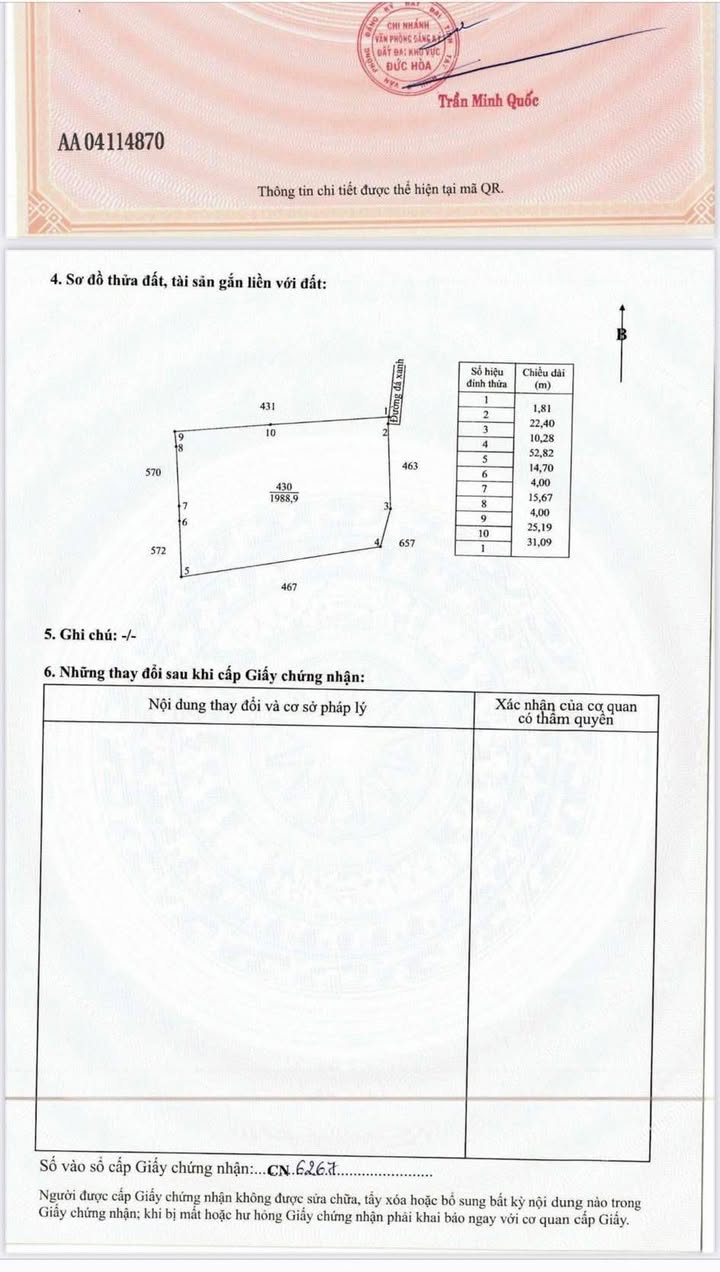 Đất lúa Đức Hòa Đông 2000m² giá chỉ 4 tỷ - Cơ hội đầu tư tuyệt vời!