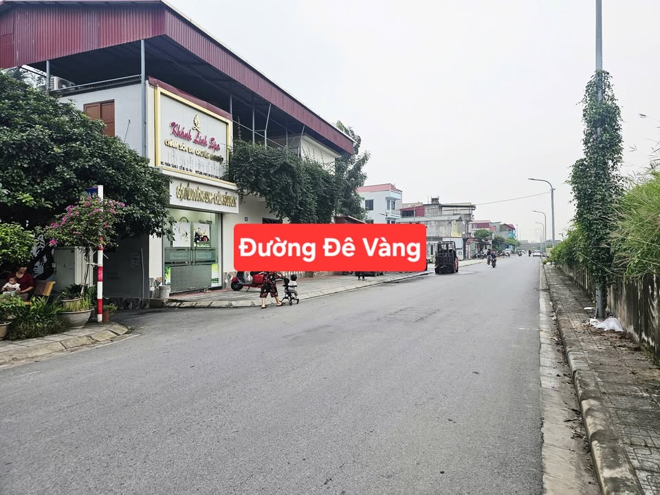 Bán đất 64m² Đê Vàng, Cổ Bi, Gia Lâm - Đường ô tô tránh, kinh doanh sầm uất chỉ 9.XX tỷ!