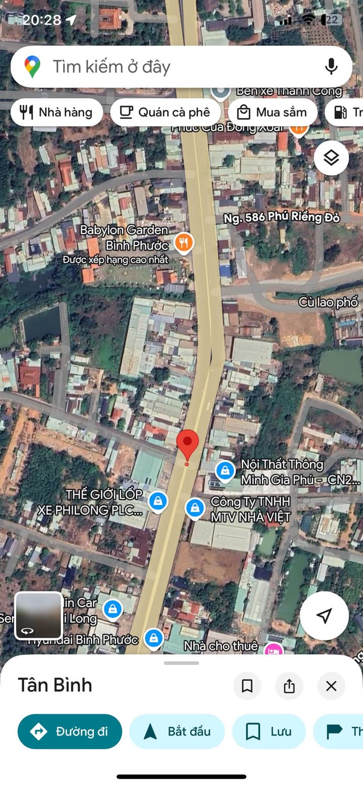 Đất nền chính chủ tại Phú Riềng Đỏ, Tân Bình, Đồng Xoài - 150m², giá 5 tỷ - Đầu tư sinh lời cao!