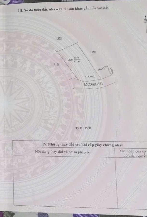 Đất nền Tân Hiệp Tân Uyên 300m² giá 1.8 tỷ - Cơ hội đầu tư hiếm có!