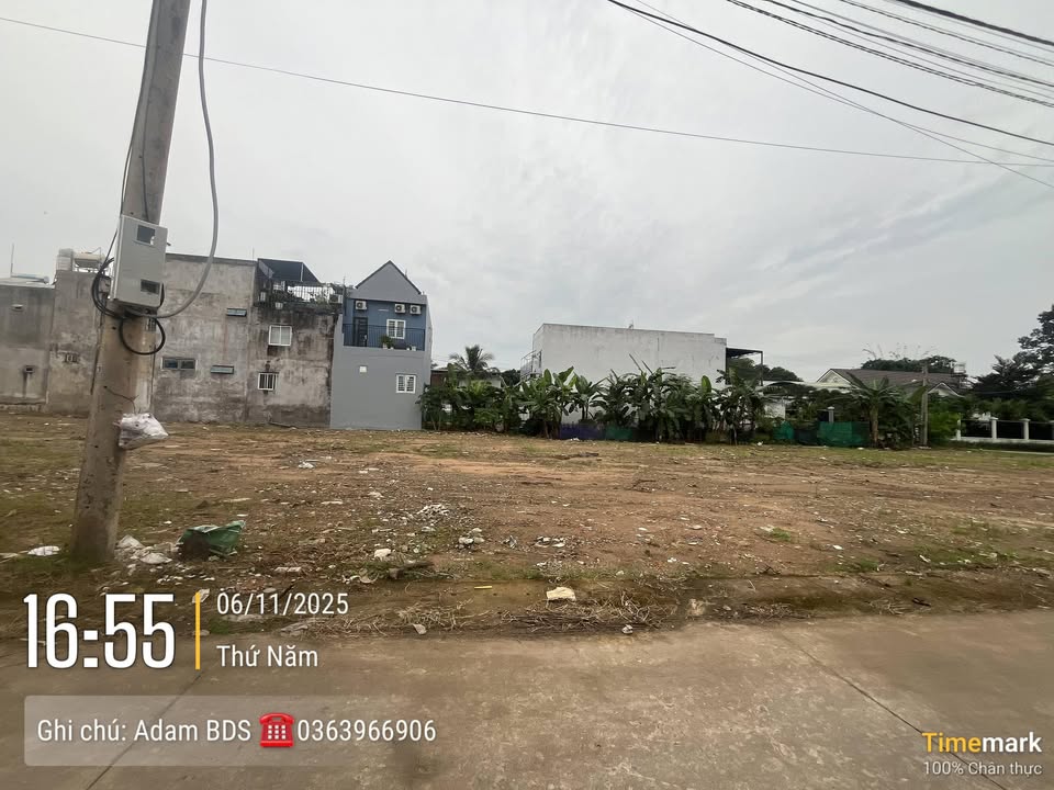 Đất thổ cư 120m² tại phường Tương Bình Hiệp, Thủ Dầu Một - Giá chỉ 1.7 tỷ!