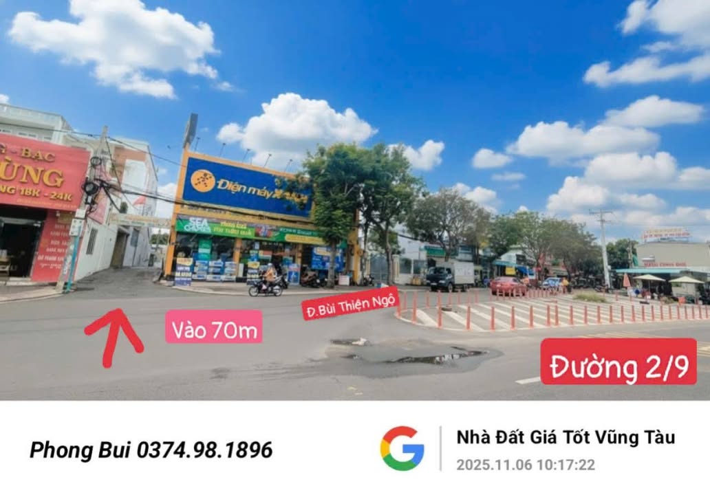 Đất nền Vũng Tàu 100m² giá 4.299 tỷ - Vị trí đắc địa gần mặt tiền!