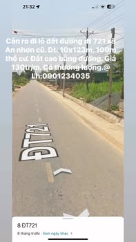 Đất nền xã An Nhơn, Đạ Huoai 1230m² giá 15.99 tỷ - Tiềm năng phát triển tốt!