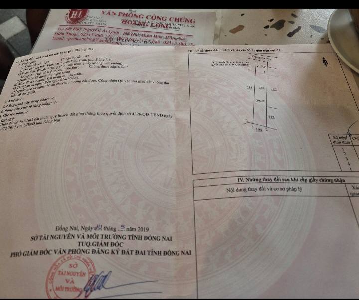 Đất nền mặt tiền xã Trị An, Vĩnh Cửu, 159m² chỉ 1.65 tỷ - Cơ hội đầu tư tuyệt vời!