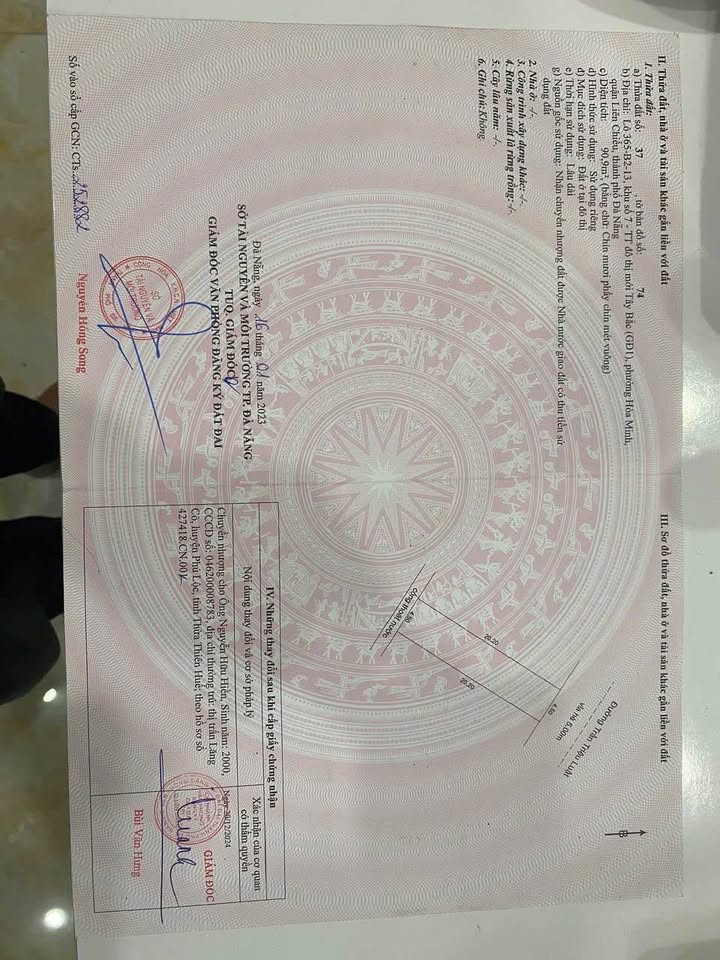 Đất mặt tiền đường Trần Triệu Luật, Liên Chiểu, Đà Nẵng - Diện tích 90m², giá chỉ 5.95 tỷ - Cơ hội đầu tư hấp dẫn!