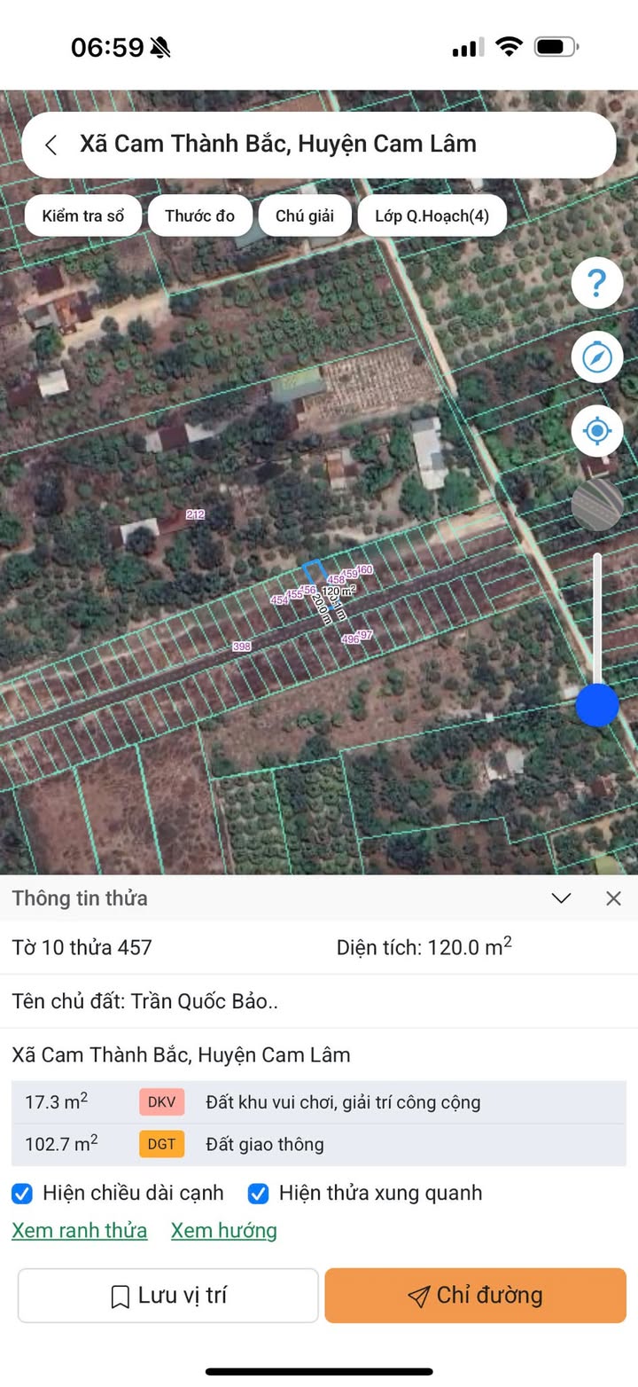 Đất nền Cam Thành Bắc 120m² chỉ 600 triệu - Đầu tư sinh lời ngay!