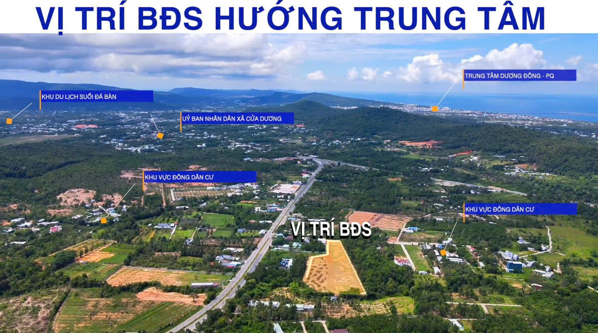 Đất nền Cửa Dương, Phú Quốc 500m² giá 1.x tỷ - Sổ đỏ chính chủ