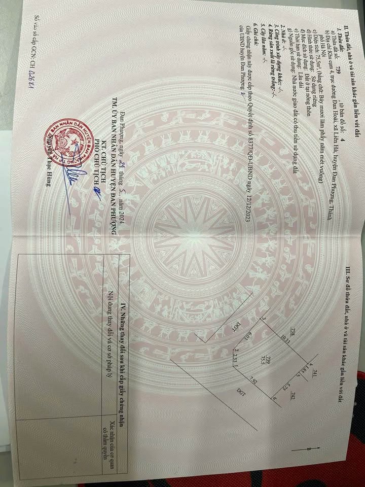 Đất đấu giá Liên Hà 75m² lô góc - Đường ô tô tránh, vị trí đắc địa!