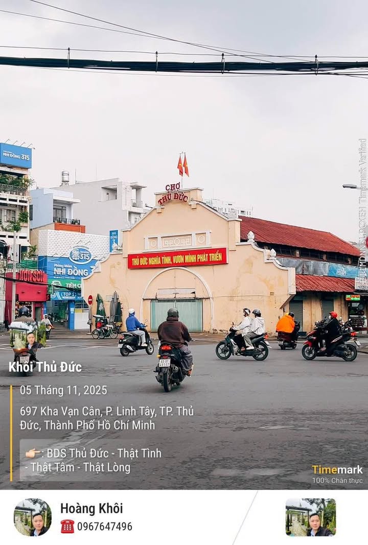 Đất góc 2 mặt hẻm xe hơi Linh Tây, Thủ Đức 68m² giá 5.5 tỷ - Cơ hội đầu tư hiếm có!