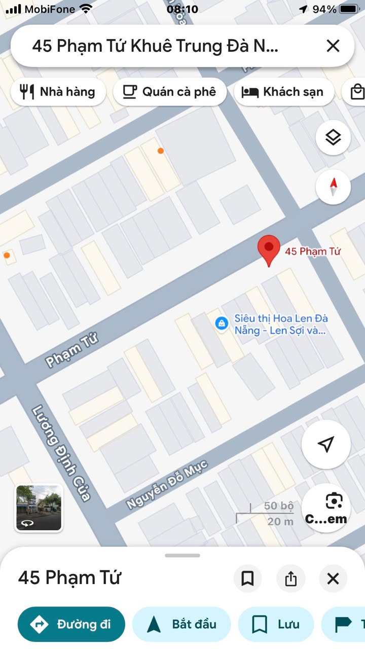 Mặt tiền Phạm Tứ Cẩm Lệ 115m² giá thỏa thuận - Cơ hội đầu tư sinh lời