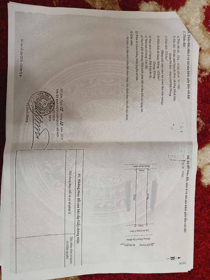 Đất nền mặt đường Phạm Văn Đồng, Đồ Sơn, Hải Phòng 125m² - Cơ hội đầu tư tốt!