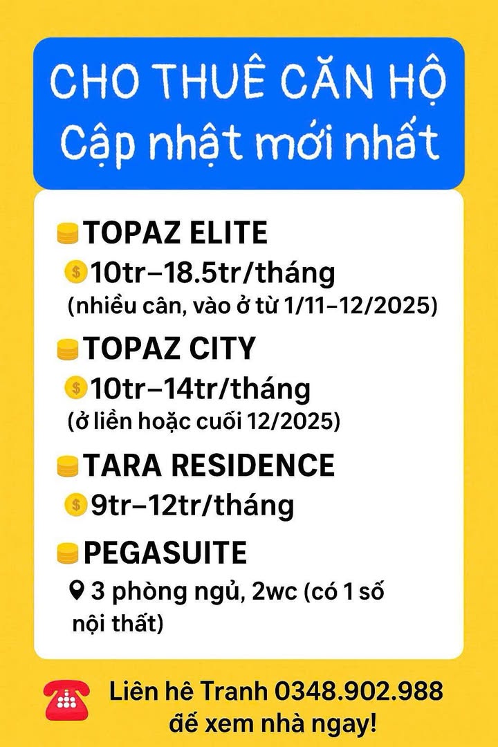 Căn hộ cho thuê tại quận 8, 3 phòng ngủ, giá từ 9 triệu/tháng - Sẵn sàng vào ở ngay!