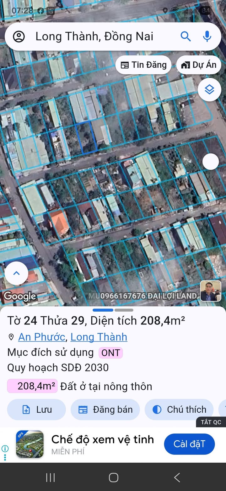 Đất nền An Phước, Long Thành 210m² giá 1.8 tỷ - Cơ hội đầu tư tuyệt vời!