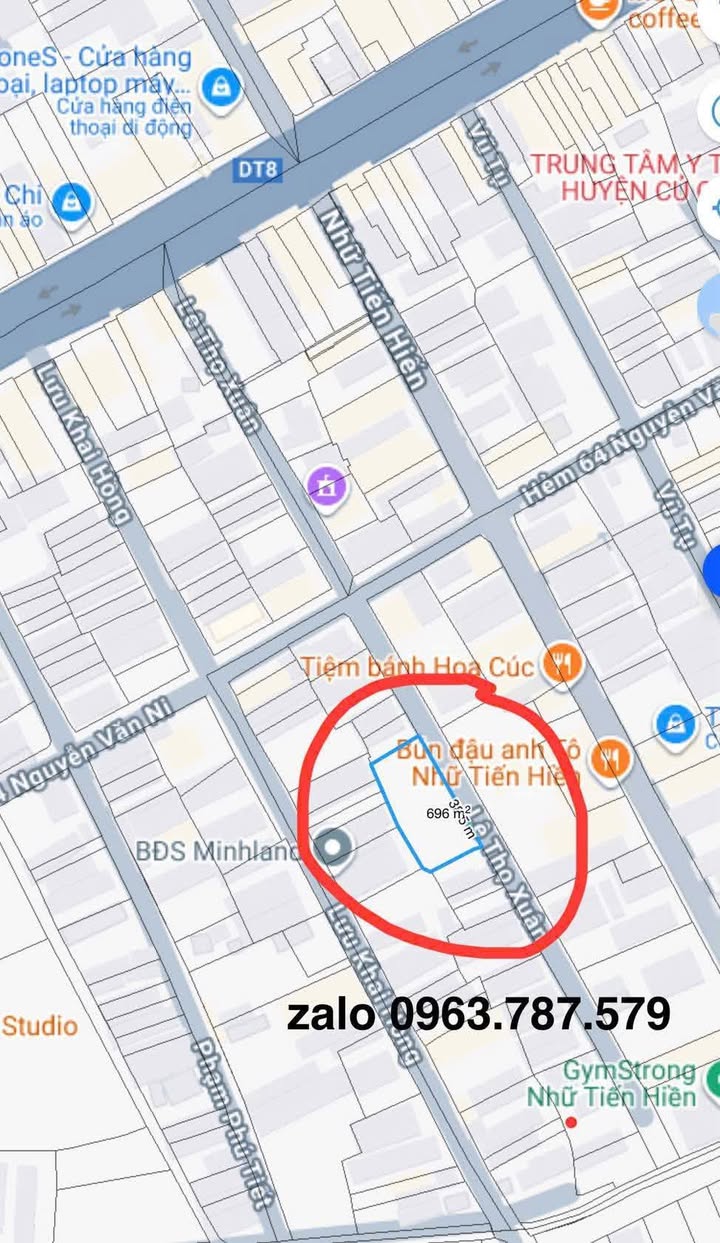 Đất nền phân lô Củ Chi 646m² giá thỏa thuận - Đường nhựa bàn cờ thông thoáng!