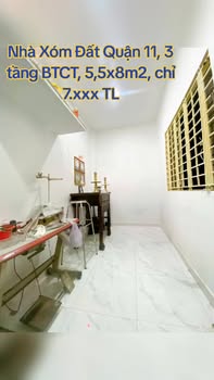 Nhà phố Quận 11 42m² giá 7.8 tỷ - Vị trí đắc địa đối diện UBND!