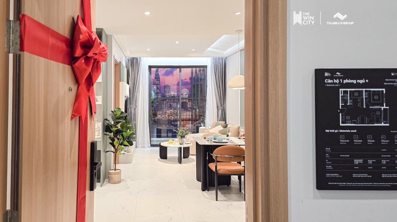 Căn hộ 1PN tại Đức Hòa, Long An 50m² - Sẵn sàng dọn vào ở!