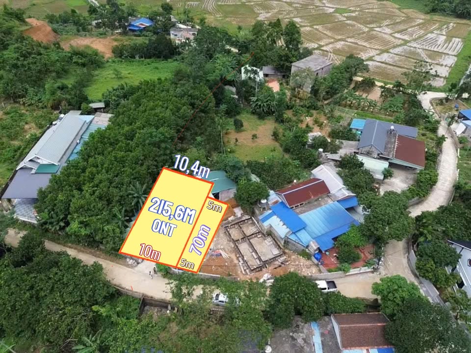 Lô đất đẹp Thanh Cao, Lương Sơn 215m² giá 1 tỷ - Đầu tư tiềm năng!