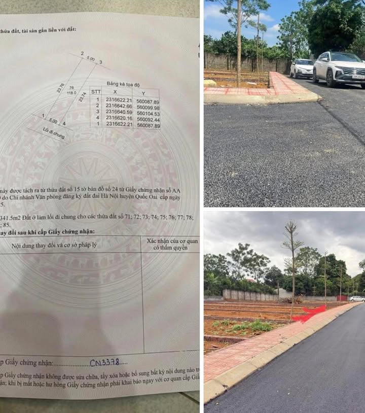 Đất nền Quốc Oai 118m² giá 2.36 tỷ - Giao thông thuận lợi, phát triển mạnh mẽ!