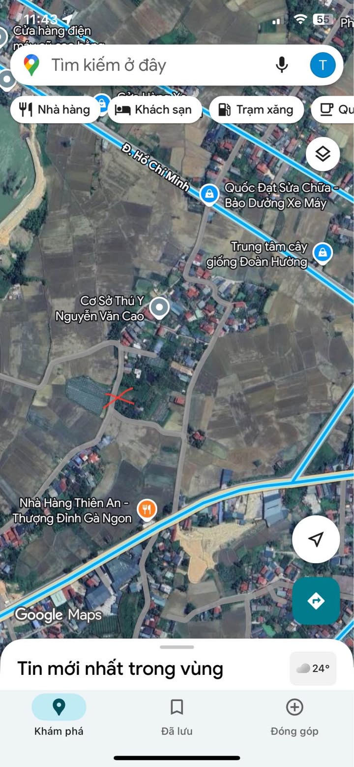 Đất nền Phường Đề Thám 170m² giá 1 tỷ - Ngõ thông đường Hồ Chí Minh