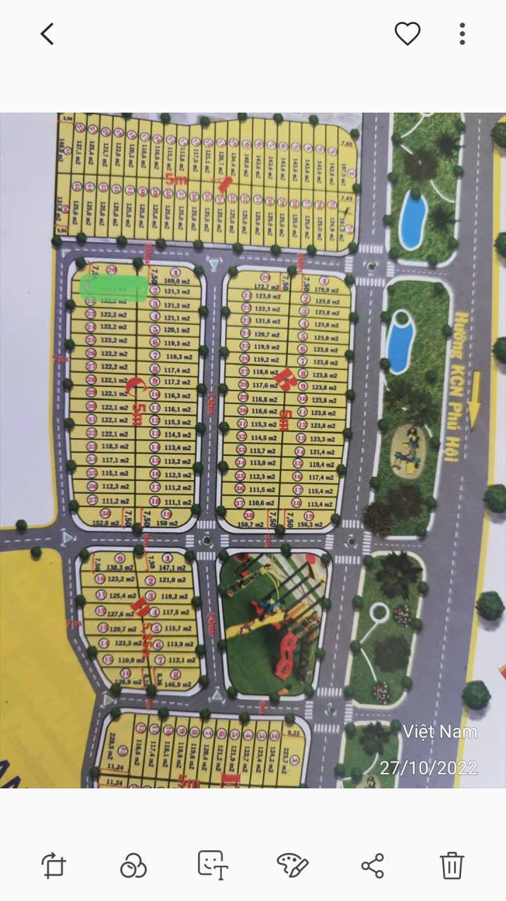 Đất nền Đức Trọng 115m² giá 1.63 tỷ - Sổ hồng chính chủ, buôn bán thuận lợi!