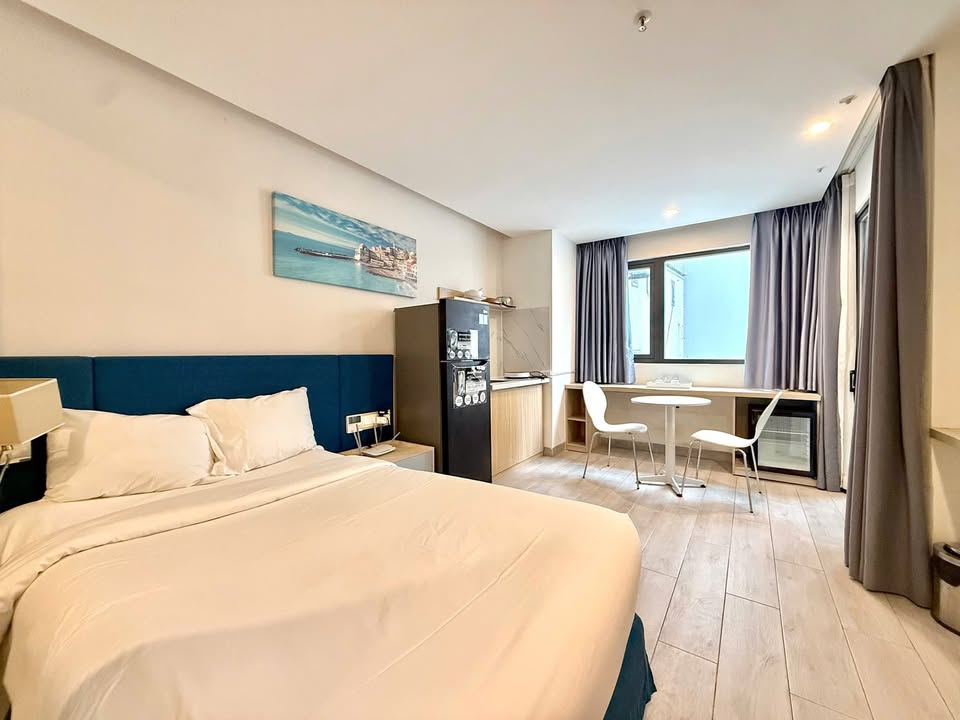 Studio cho thuê Vĩnh Nguyên 5.2 triệu - Ban công thoáng mát, gần biển!