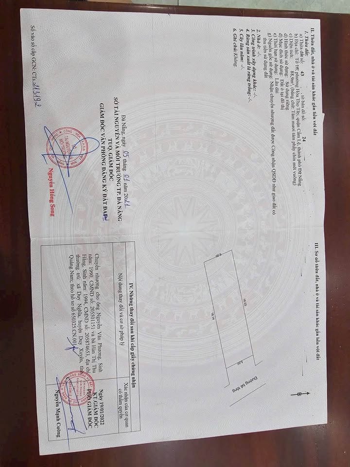 Đất nền Hòa Thọ Tây 89m² giá 4.3 tỷ - Lô góc đẹp, đường nhựa 7m5!