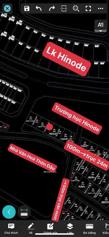 Lô đất Di Trạch Hoài Đức 103,6m² giá 10,36 tỷ - Tiềm năng đầu tư cao!