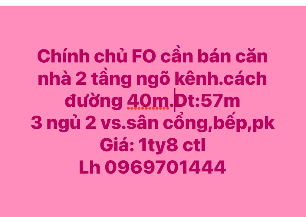 Nhà 2 tầng chính chủ tại Lộc Vượng, Nam Định - Diện tích 57m² giá 1.8 tỷ - Sẵn sàng vào ở!